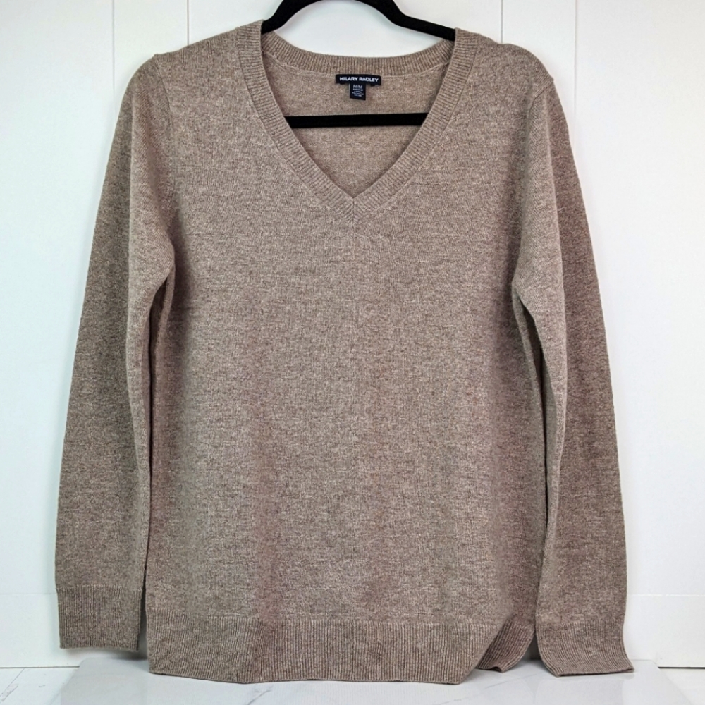 100% Cashmere Sweater Hilary Radley Sz M